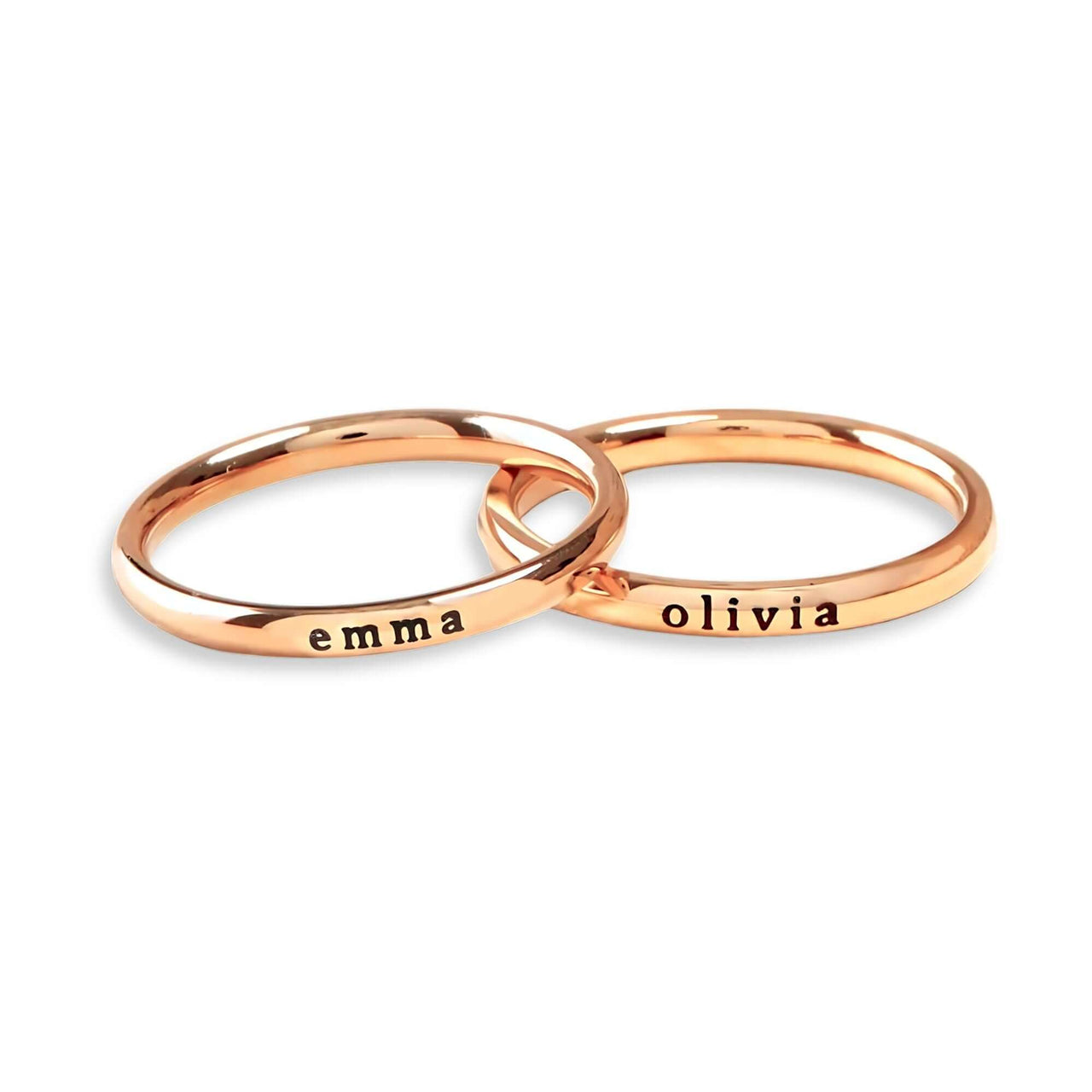 Stainless Steel Ring - Woman Ring - Custom Name Ring – Engraved Ring - Custom Ring Ring Brother & Sisters