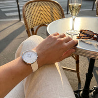 Thumbnail for White Purity Paris cafe — lug-less round case