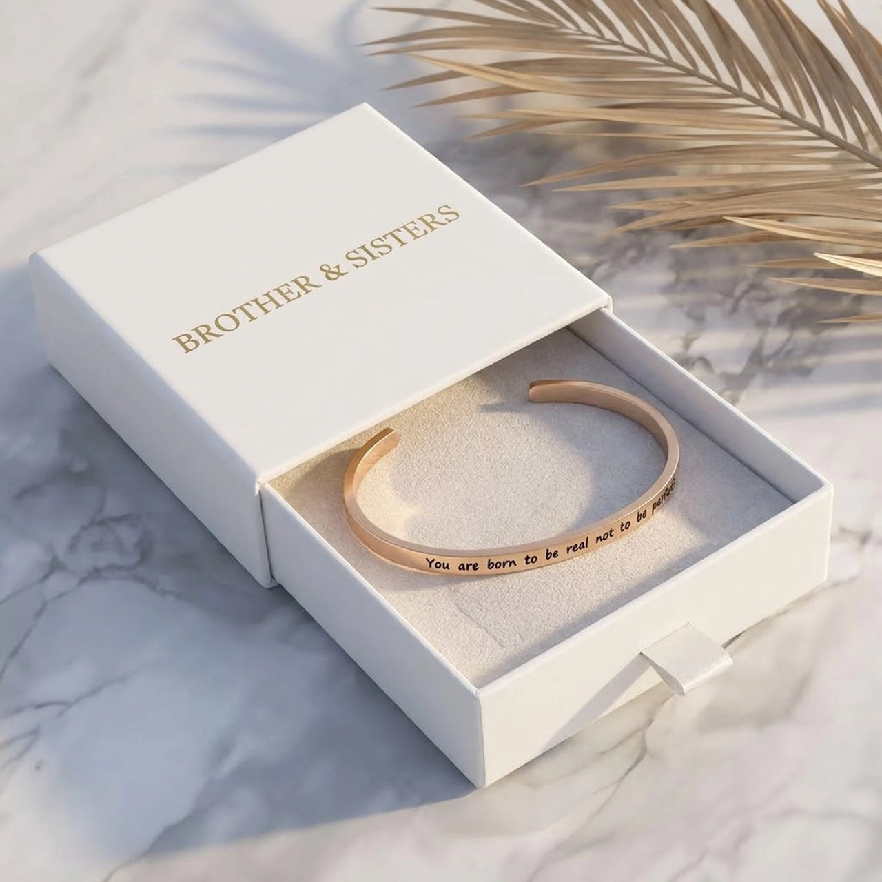 Bracelet jonc femme — dans l'écrin cadeau, or rose | SKU: 9864184-rose
