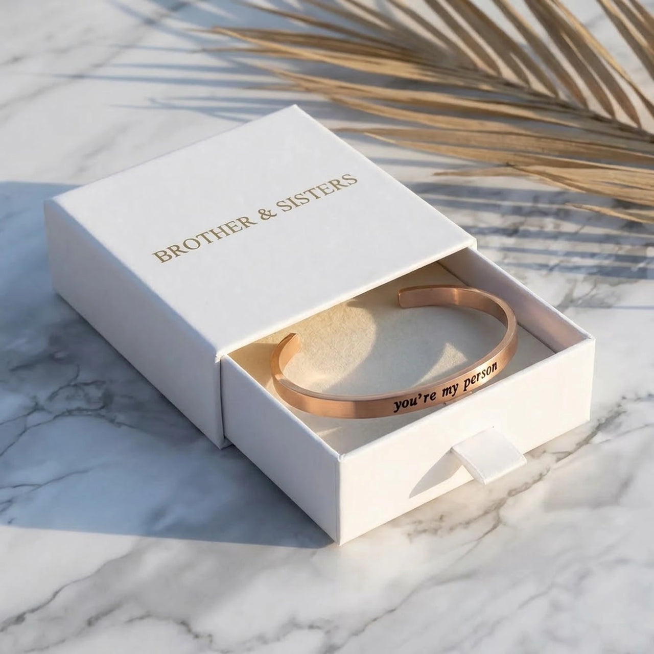 Cadeau beste vriendin — in de cadeaudoos, rosé goud | SKU: 8174603-rose-gold-color