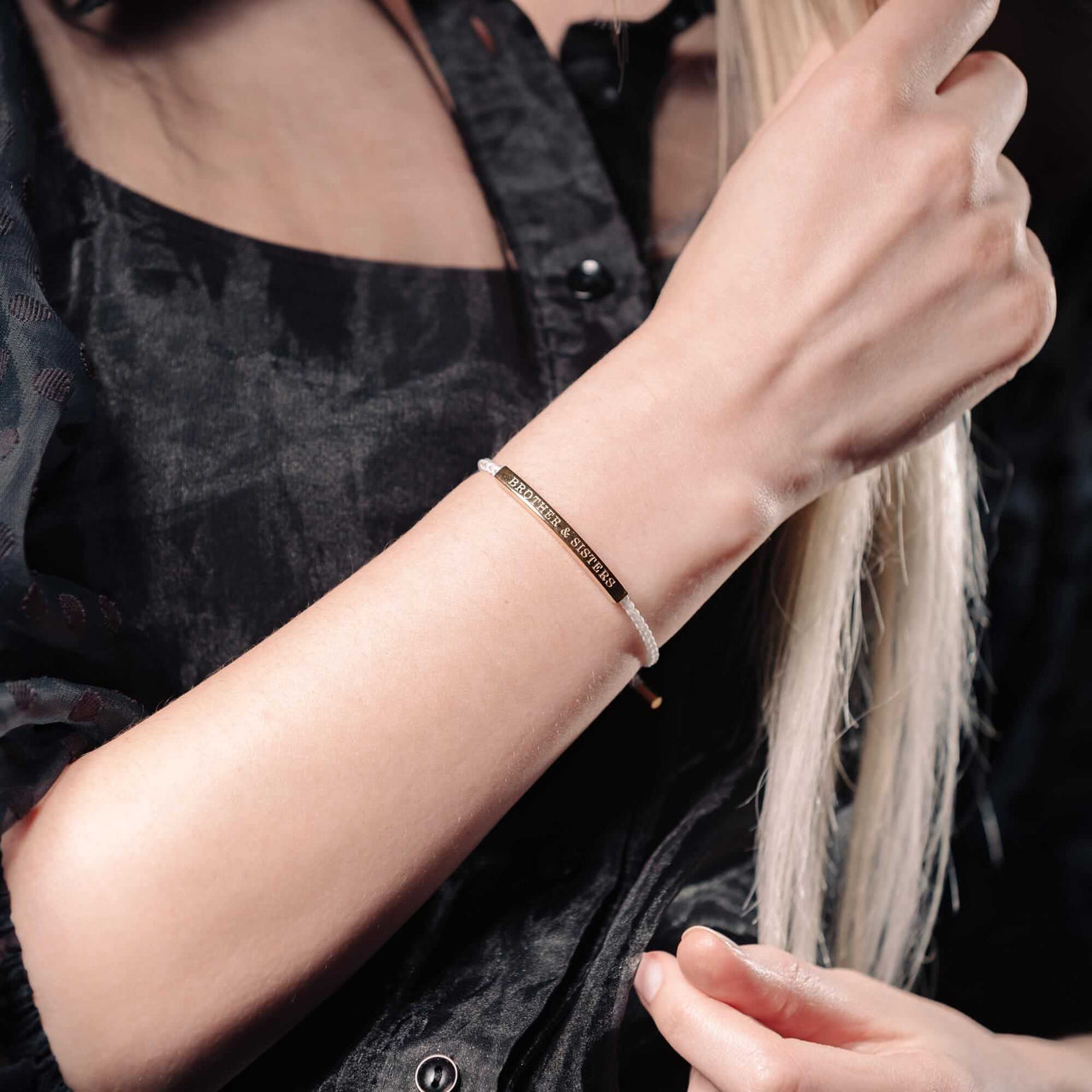 Add a Touch of Glamour to Your Look with the "La Perle" Bracelet | Shop Now Bracelet Brother & Sisters