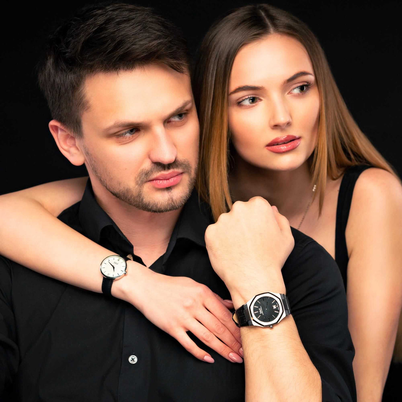 Black Signature - Mens Watch - Mens Designer Watch - Swiss Watch - Luxury Watch For Men Men Watch Brother & Sisters