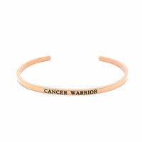 Thumbnail for Cancer Warrior Bracelet 18k Rose Gold Brother & Sisters