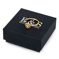 Thumbnail for Gold Ring for Women - Stainless Steel Ring - Woman Ring - The Heart Ring Ring Brother & Sisters