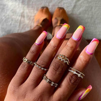 Thumbnail for Gold Ring for Women - Stainless Steel Ring - Woman Ring - The Hearts Ring Ring Brother & Sisters
