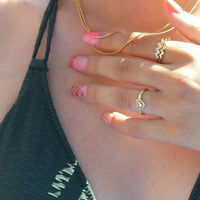 Thumbnail for Gold Ring for Women - Stainless Steel Ring - Woman Ring - The Zigzag Ring Brother & Sisters