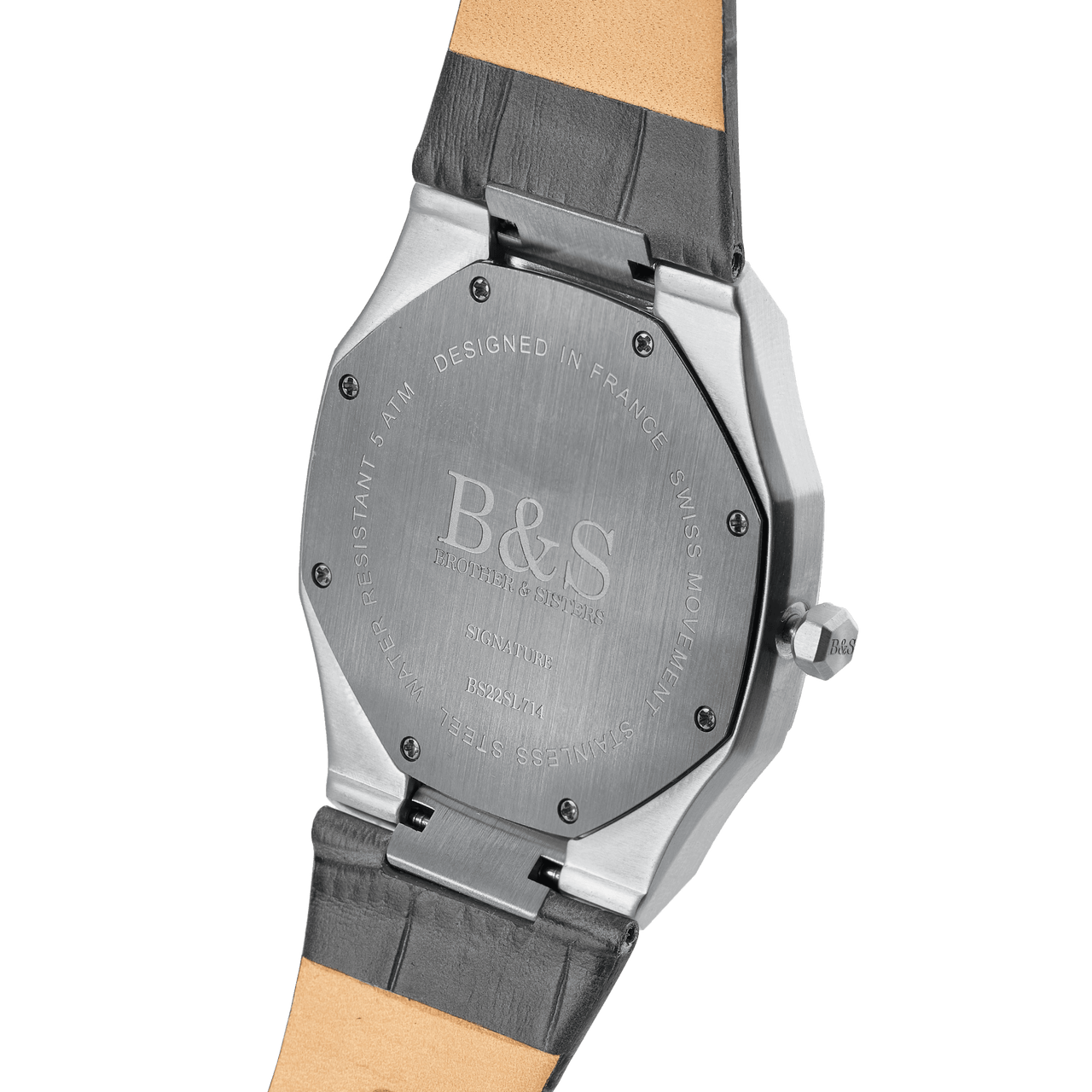 Grey Signature - Mens Watch - Mens Designer Watch - Swiss Watch - Luxury Watch For Men Men Watch Brother & Sisters