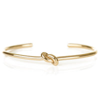 Thumbnail for Knotted Cuff - Knotted Bracelet for Woman - Brother & Sisters Bracelet Gold Brother & Sisters