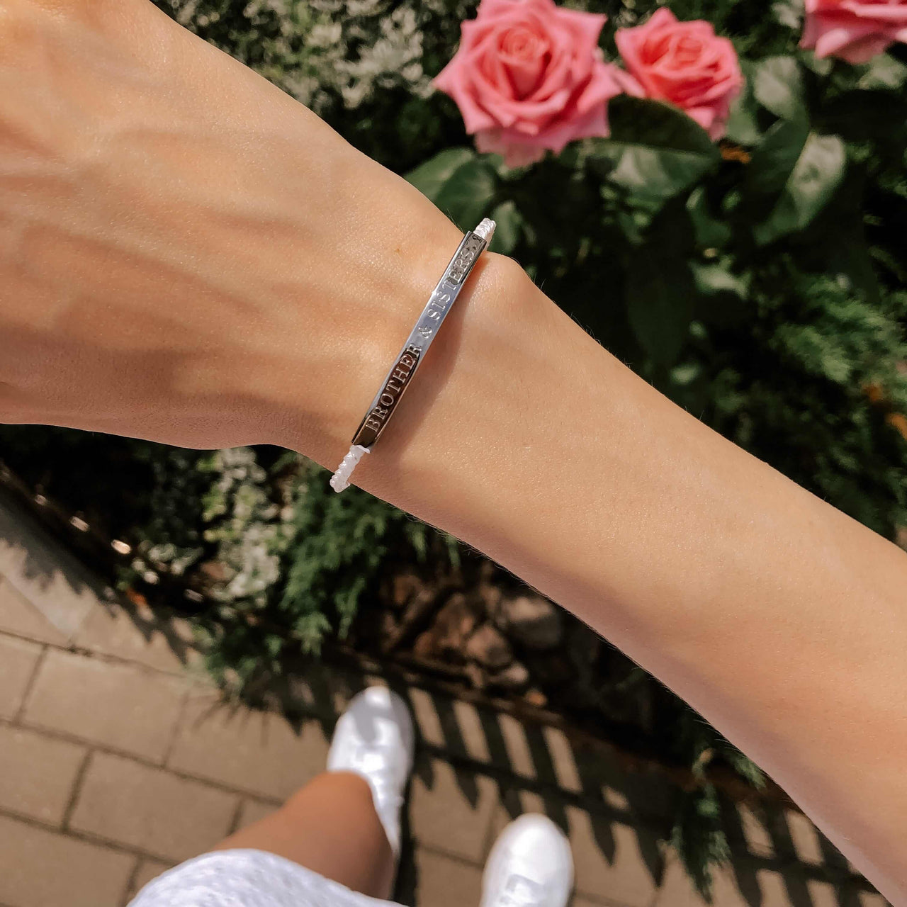 La Perle (White Gold) Bracelet Brother & Sisters