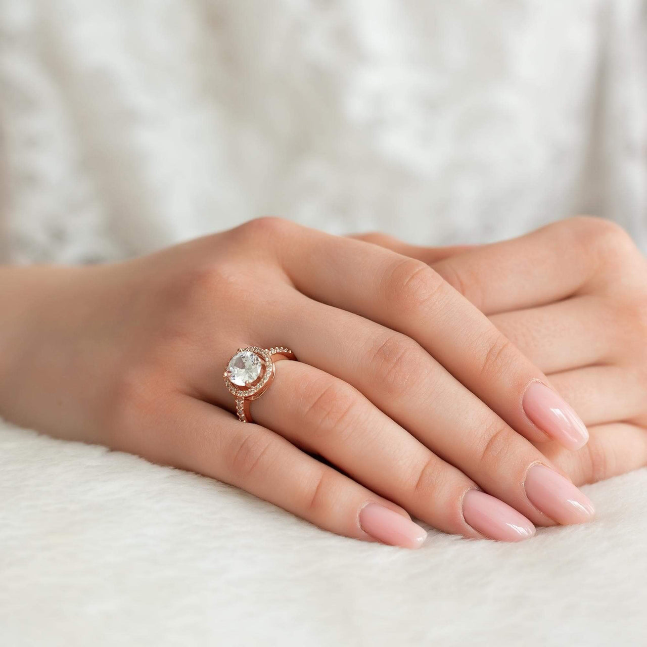 Silver Circle Ring - Promise Ring - Silver Ring - Engagement Ring for Women Ring Brother & Sisters