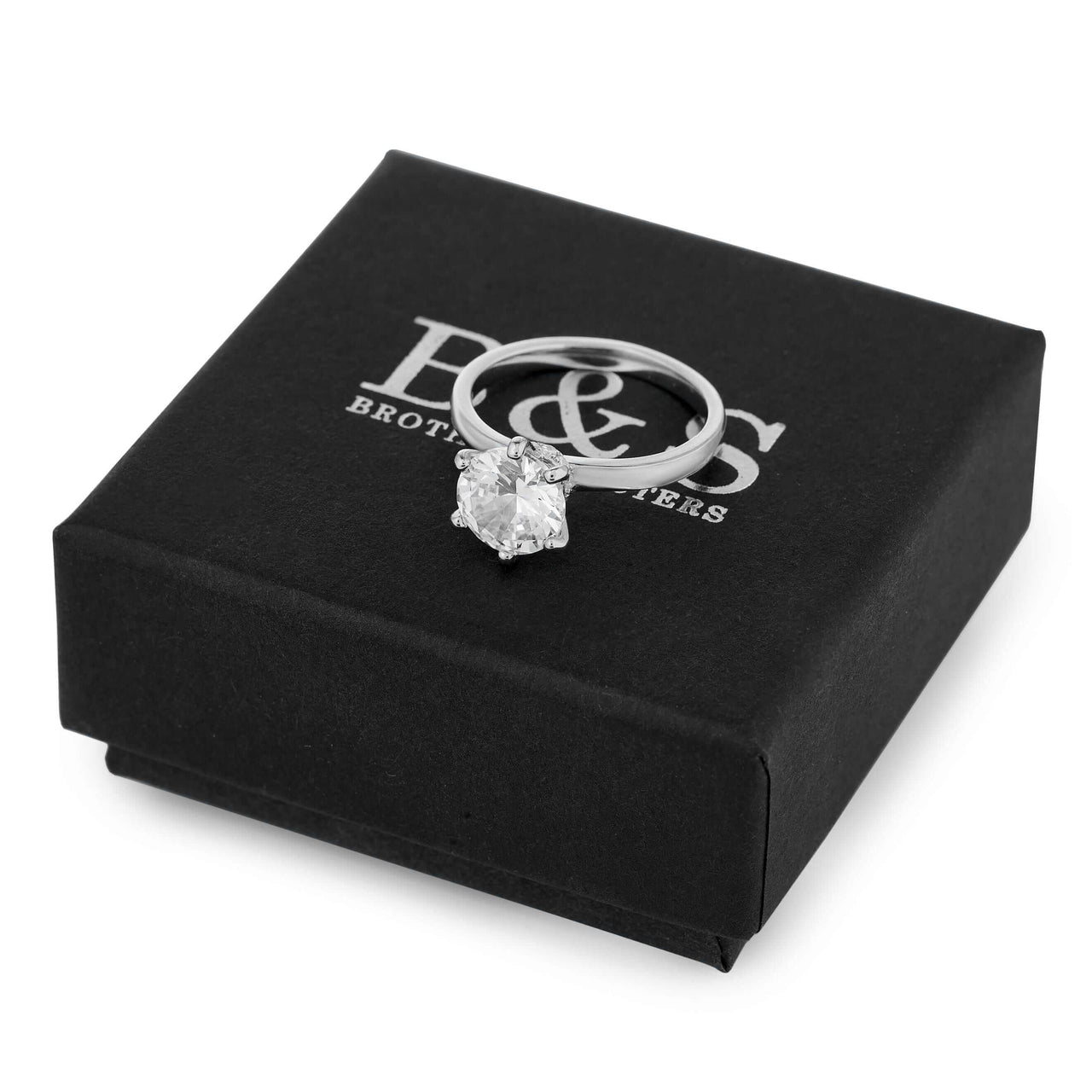 Silver Classic Ring - Promise Ring - Silver Ring - Engagement Ring for Women Ring Brother & Sisters