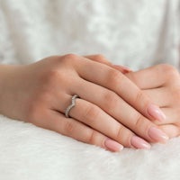 Thumbnail for Silver Minimalist Ring - Promise Ring - Silver Ring - Engagement Ring for Women Ring Brother & Sisters