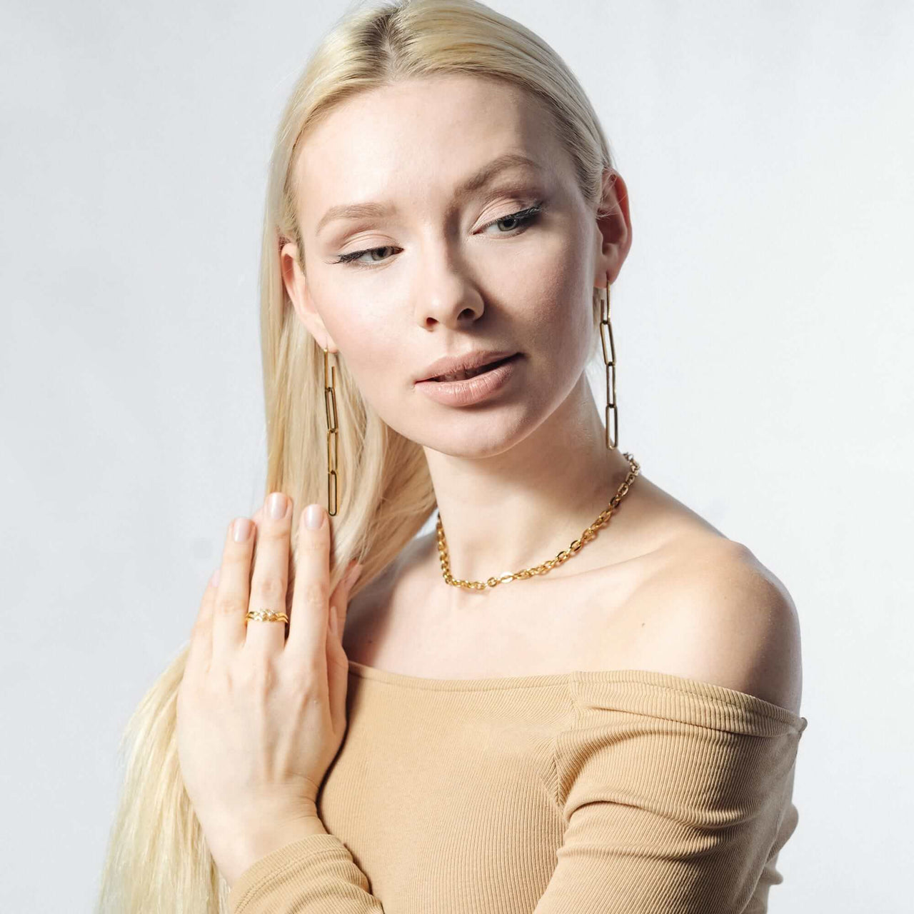 The Chain - Female Gold Necklace - Gold Chains For Women - Women's Necklace Necklace Brother & Sisters