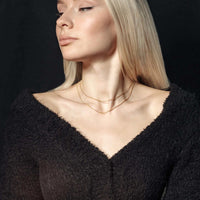 Thumbnail for The Simple - Female Gold Necklace - Gold Chains For Women - Women's Necklace Necklace Brother & Sisters