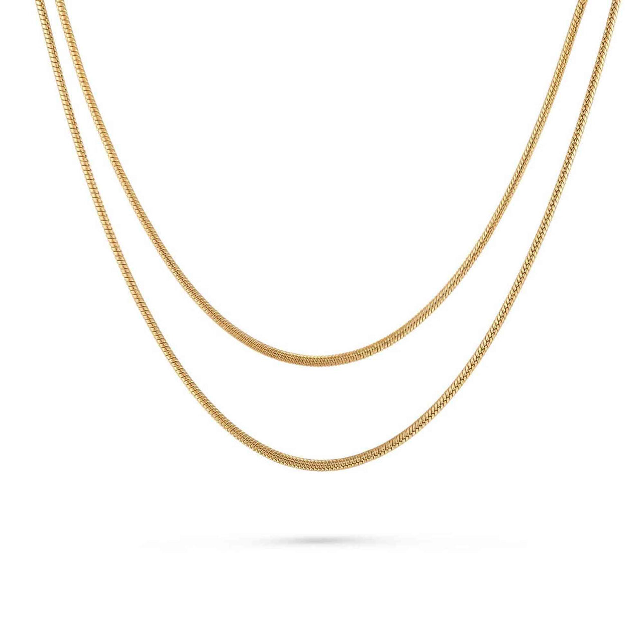 The Simple - Female Gold Necklace - Gold Chains For Women - Women's Necklace Necklace Brother & Sisters