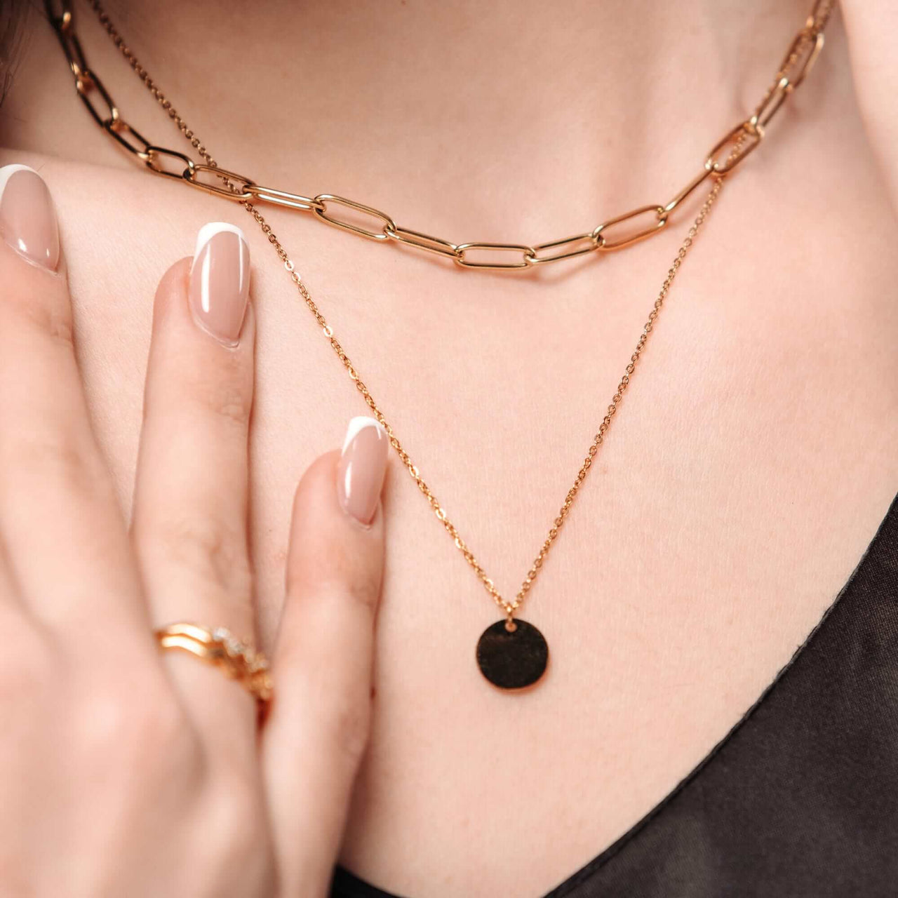 The Trendy - Female Gold Necklace - Gold Chains For Women - Women's Necklace Necklace Brother & Sisters