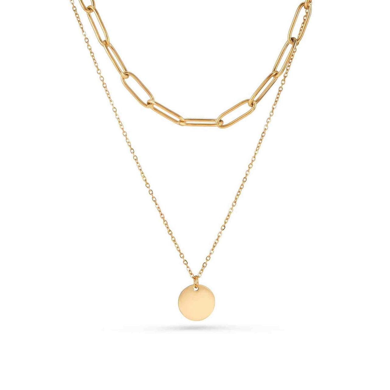 The Trendy - Female Gold Necklace - Gold Chains For Women - Women's Necklace Necklace Brother & Sisters